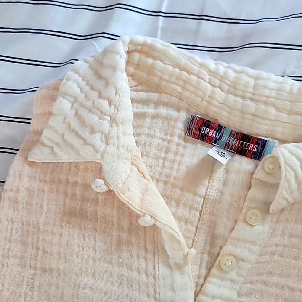 Urban Outfitters Gauze Shirt